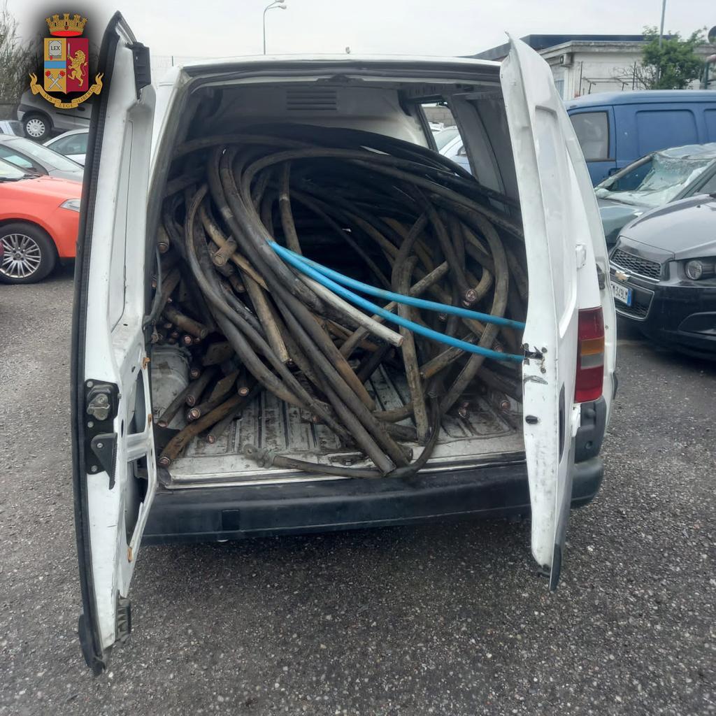 Polizia sgomina banda dedita a grandi furti di rame